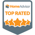 Ideal Turf's HomeAdvisor Top Rated Badge