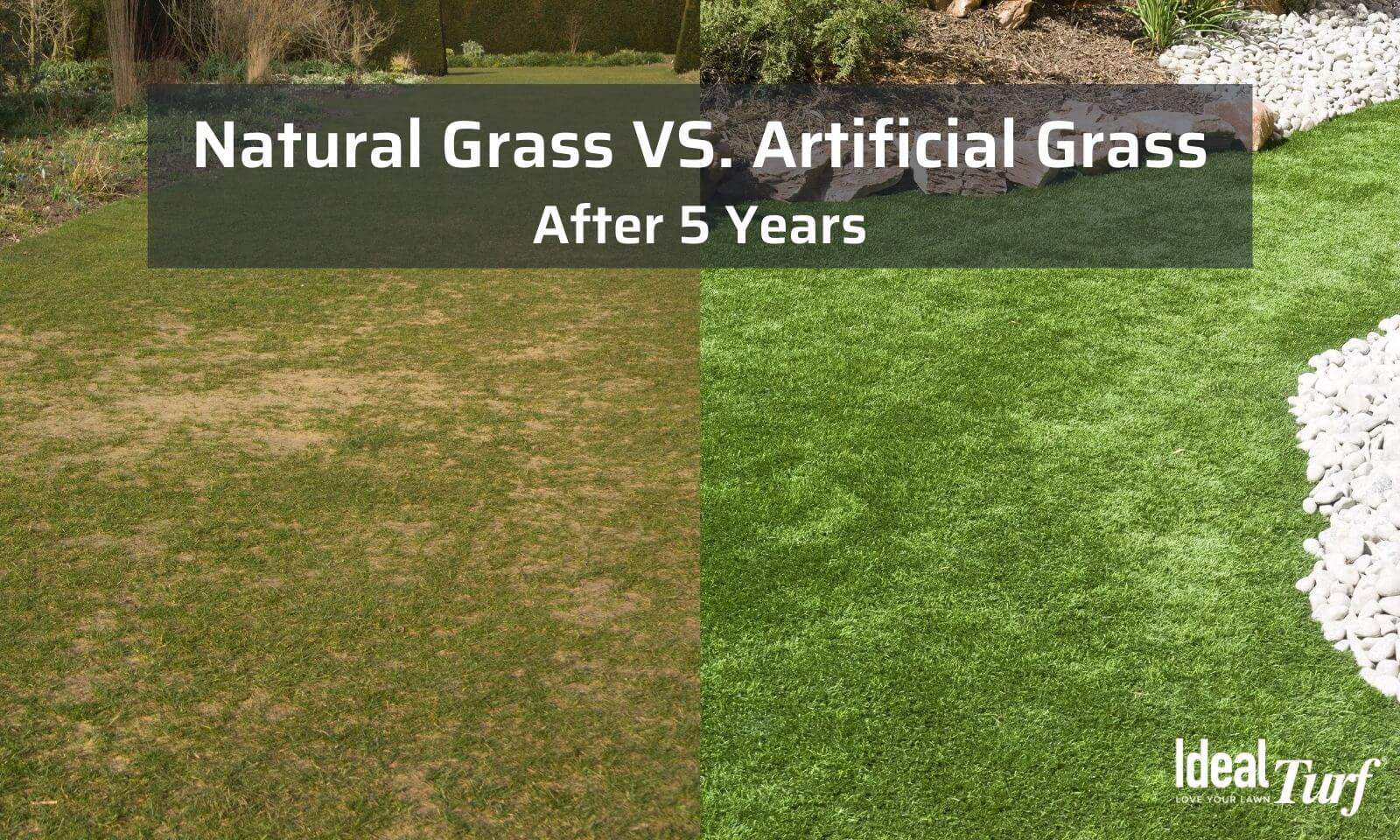 Artificial grass is durable and long-lasting