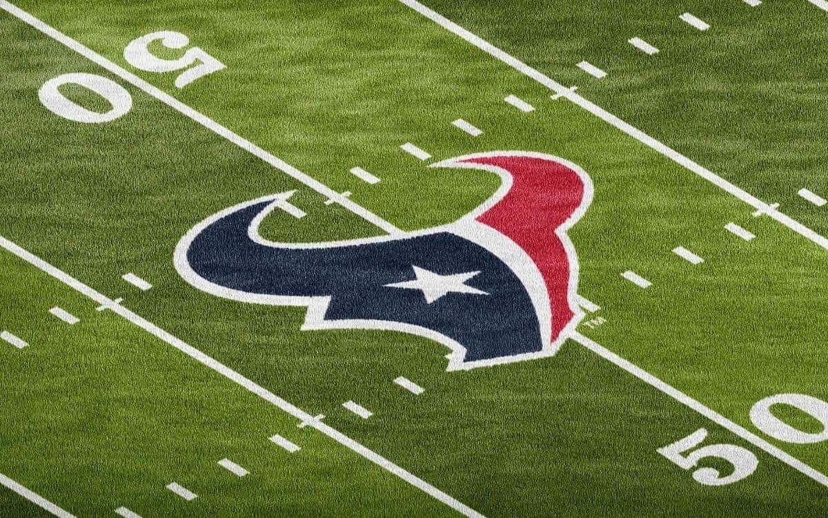 Houston Texas Football Field Turf Logo