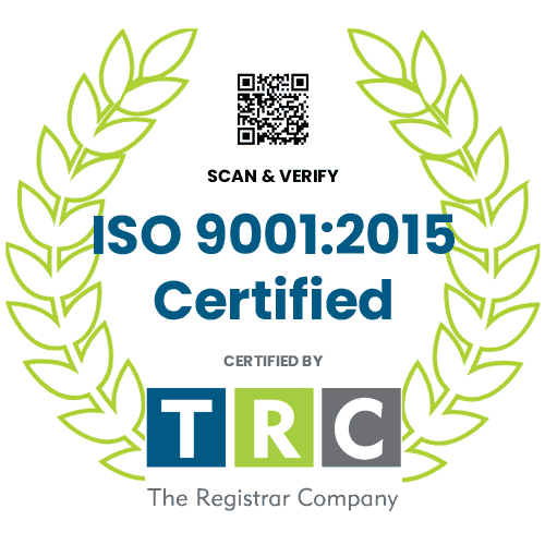 ISO 9001-2015 Certification Badge