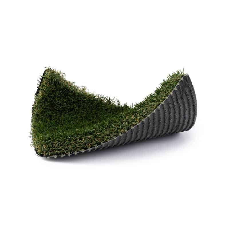 Meadow 80 product sample with right front corner and rear left corners raised