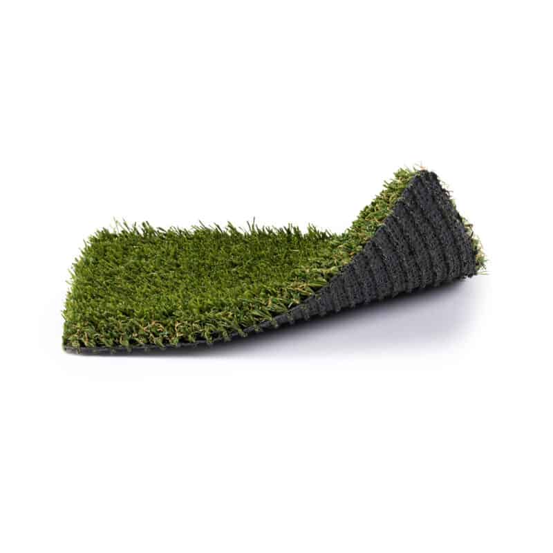 Dundee 77 turf product sample with front corner raised