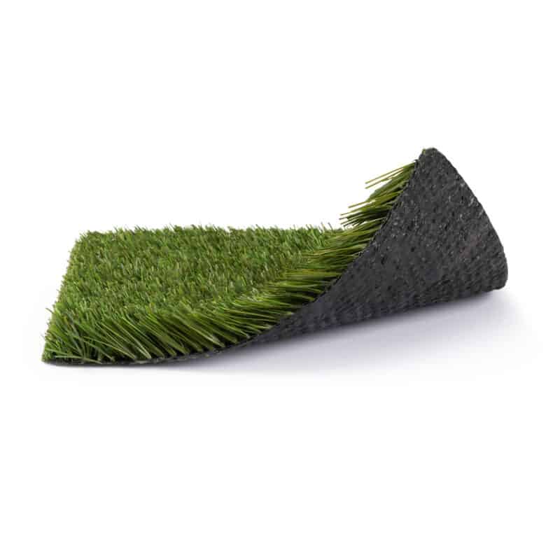 Bandera 87 turf product sample with front corner raised