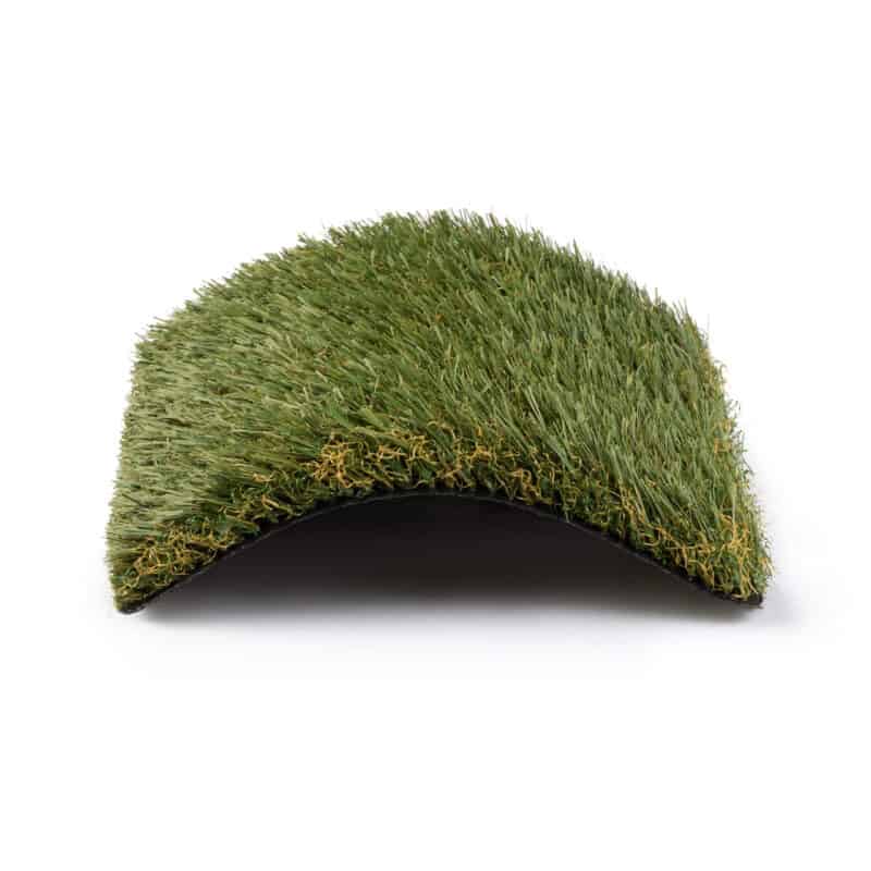 Salado 77 turf product sample with center raised in an arch